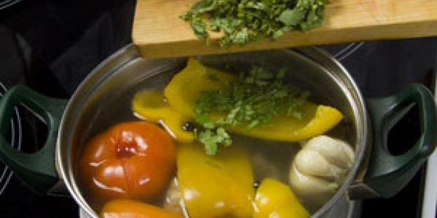 шурпа из бараньей лопатки