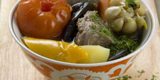 шурпа из бараньей лопатки