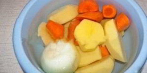 шурпа из курицы с зеленью