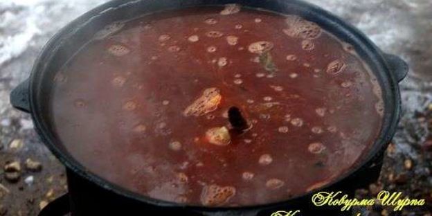 шурпа ковурма