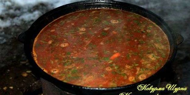 шурпа ковурма