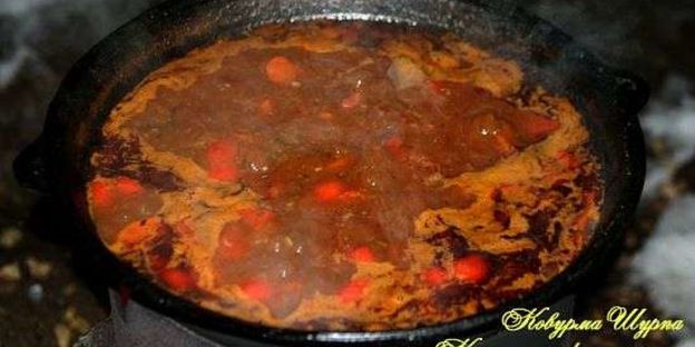 шурпа ковурма