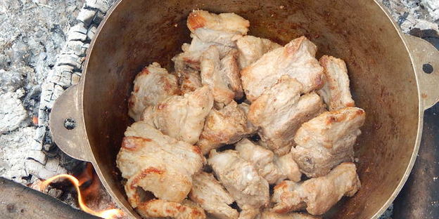 шурпа на костре