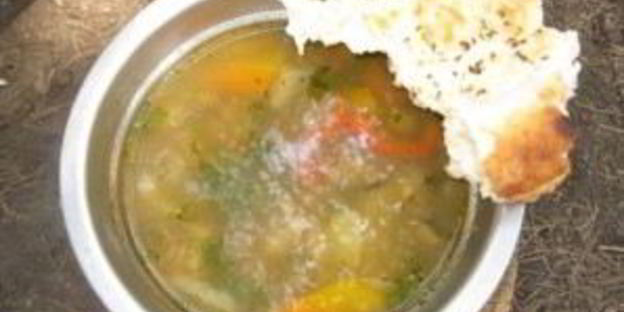 шурпа с баклажанами