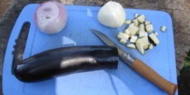 шурпа с баклажанами