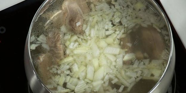 шурпа с баклажаном