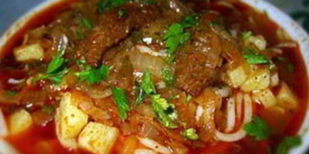 шурпа жареная