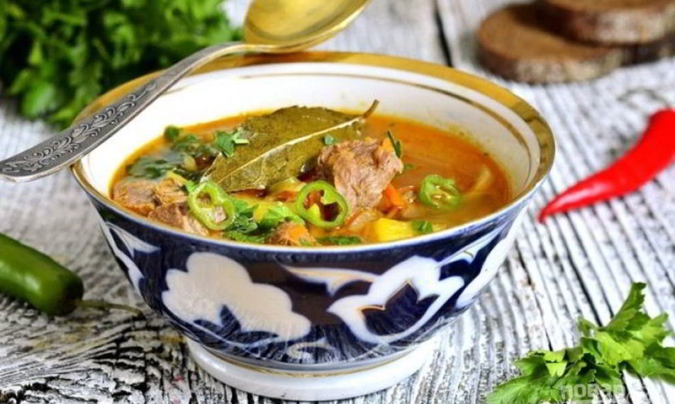 Рецепт супа шурпа из свинины