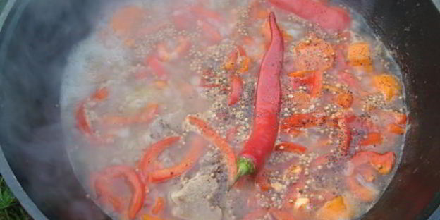 узбекская шурпа из баранины