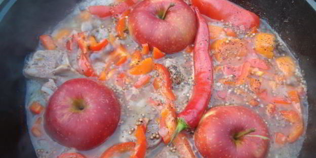 узбекская шурпа из баранины