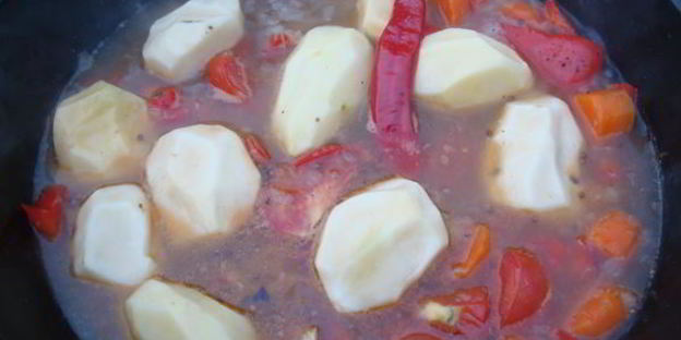 узбекская шурпа из баранины