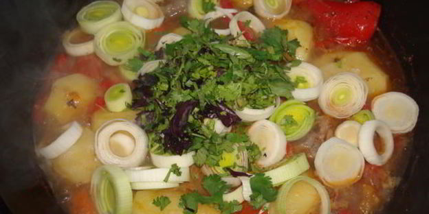 узбекская шурпа из баранины