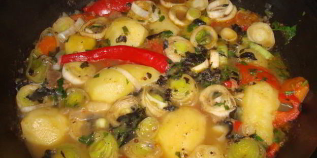 узбекская шурпа из баранины