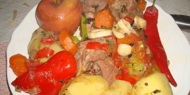 узбекская шурпа из баранины