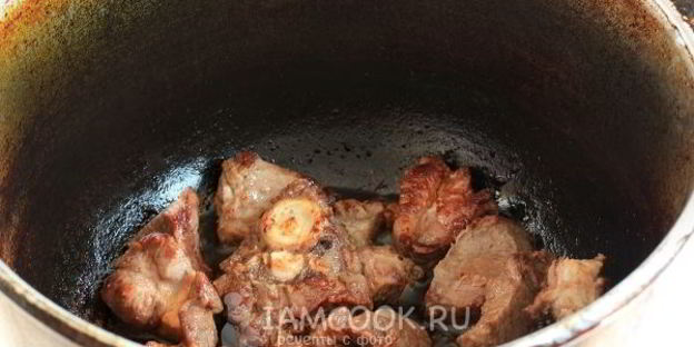 жареная шурпа по-узбекски