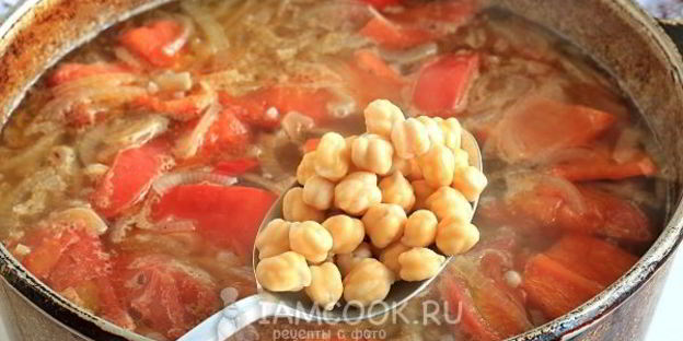 жареная шурпа по-узбекски