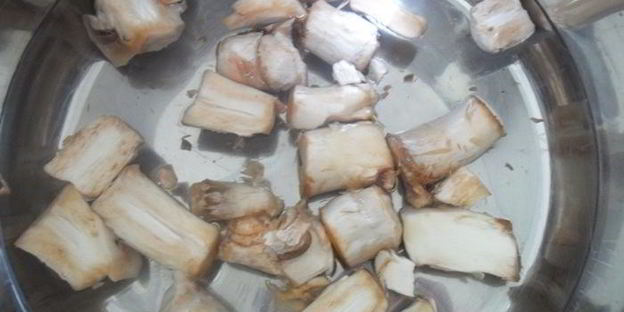 сливочный крем-суп с шампиньонами