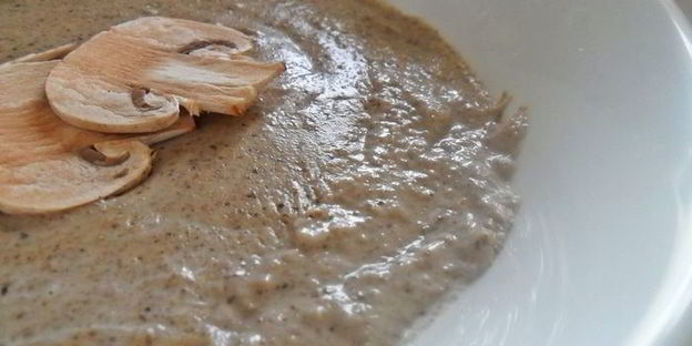 сливочный крем-суп с шампиньонами