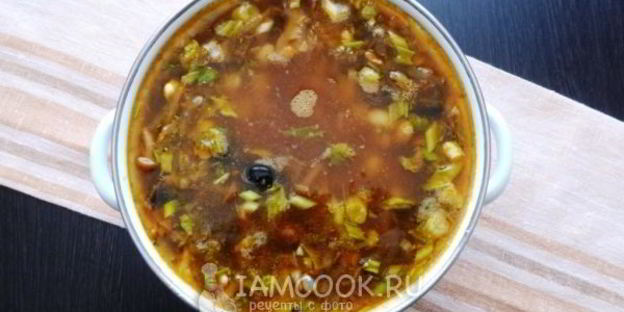 грибная сборная солянка