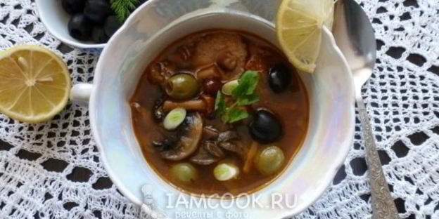 грибная сборная солянка