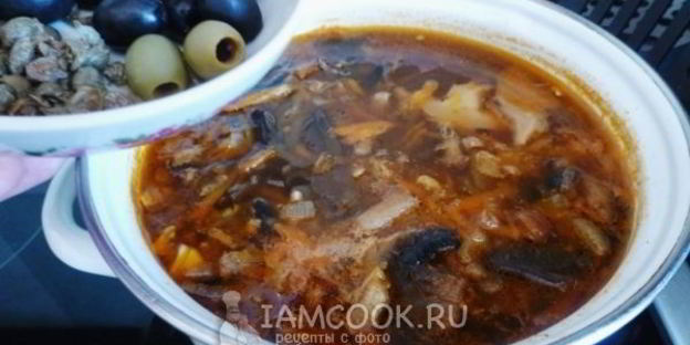 грибная сборная солянка
