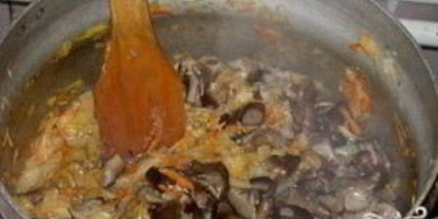 грибная солянка с опятами