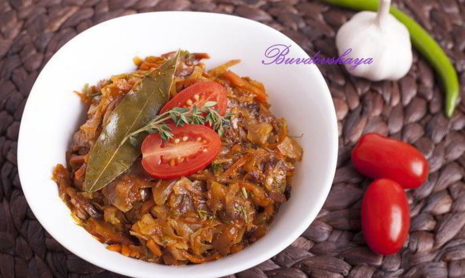 Рецепт капустной солянки с сосисками