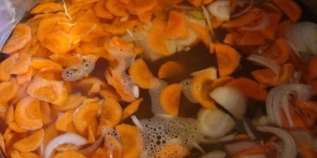 легкая рыбная солянка