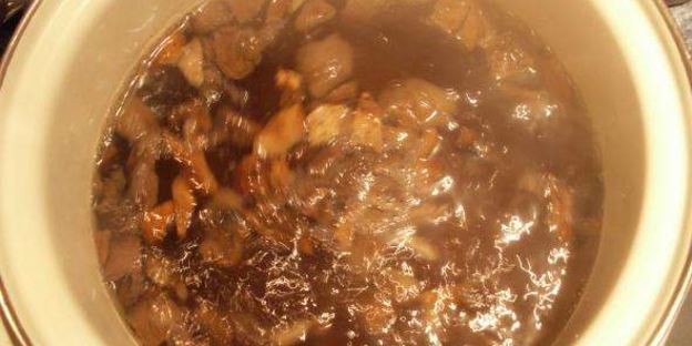 постная грибная солянка