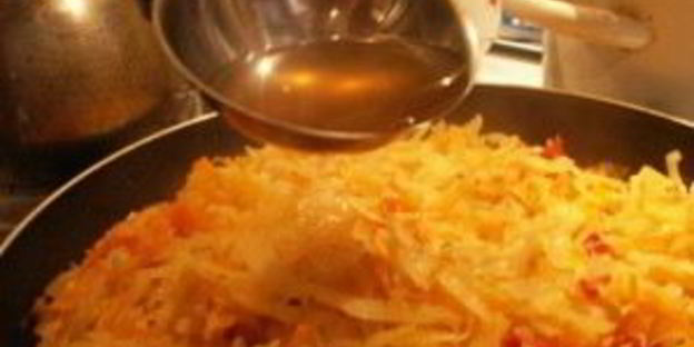 постная солянка из свежей капусты