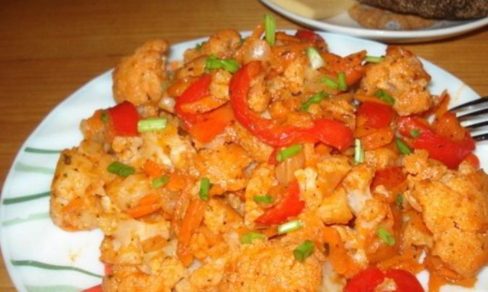 Рецепт солянки из цветной капусты