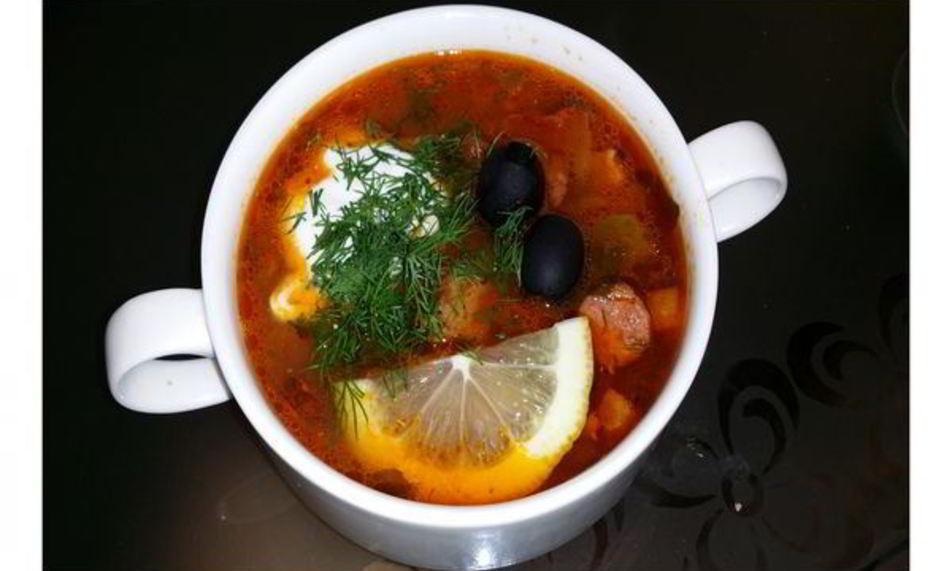 Рецепт солянки мясной для ленивых