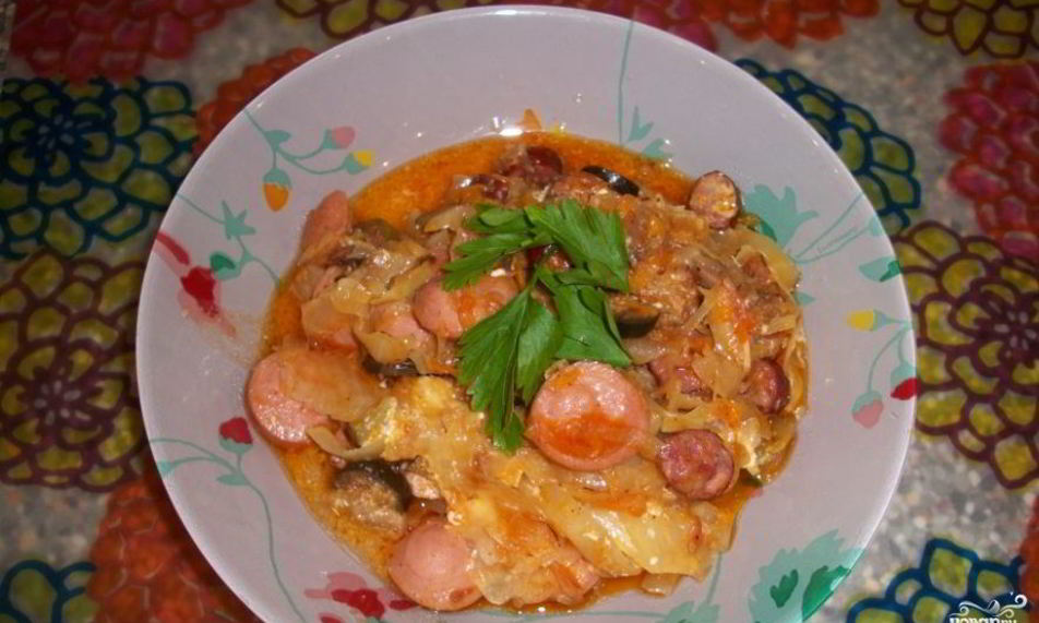 Рецепт солянки на второе