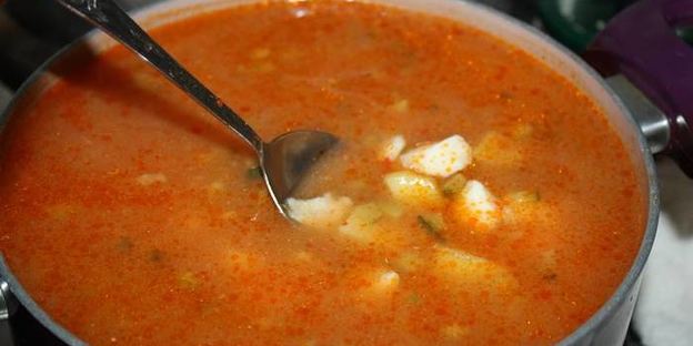 солянка рыбная из судака