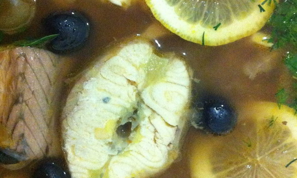 Рецепт солянки рыбной сборной с каперсами