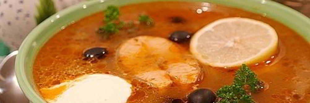 Солянка рыбная в мультиварке