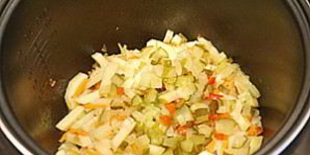 солянка рыбная в мультиварке