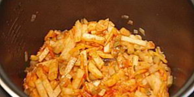 солянка рыбная в мультиварке