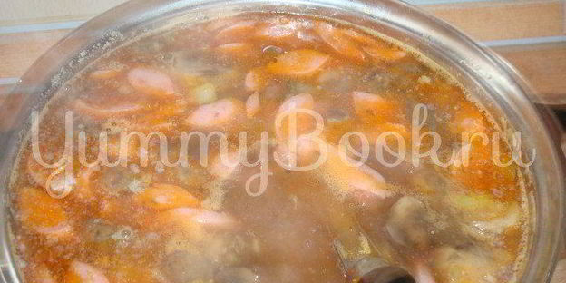 солянка с говяжим языком