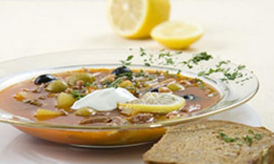 Рецепт солянки с грудинкой