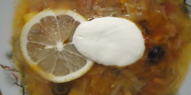 солянка с капустой