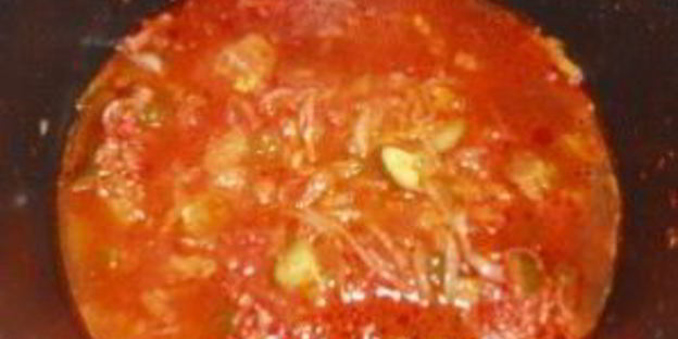 солянка с курицей в мультиварке