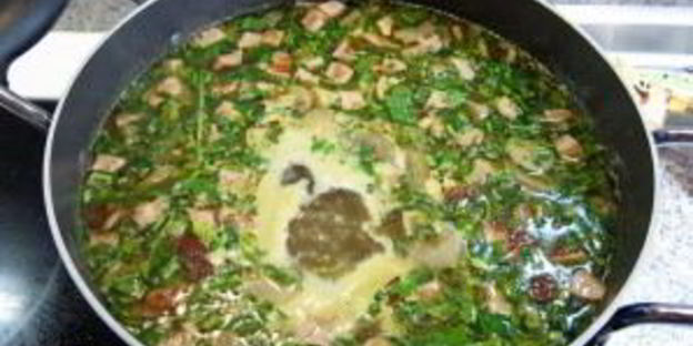 солянка с маслинами