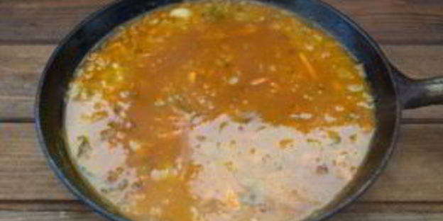 солянка с сосисками