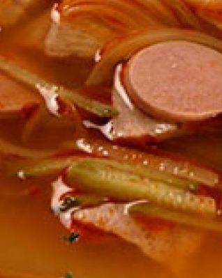 Солянка сборная мясная с ветчиной