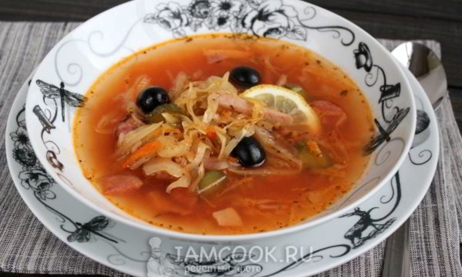 Рецепт солянки сборной в мультиварке