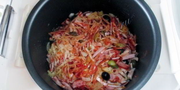 солянка сборная в мультиварке