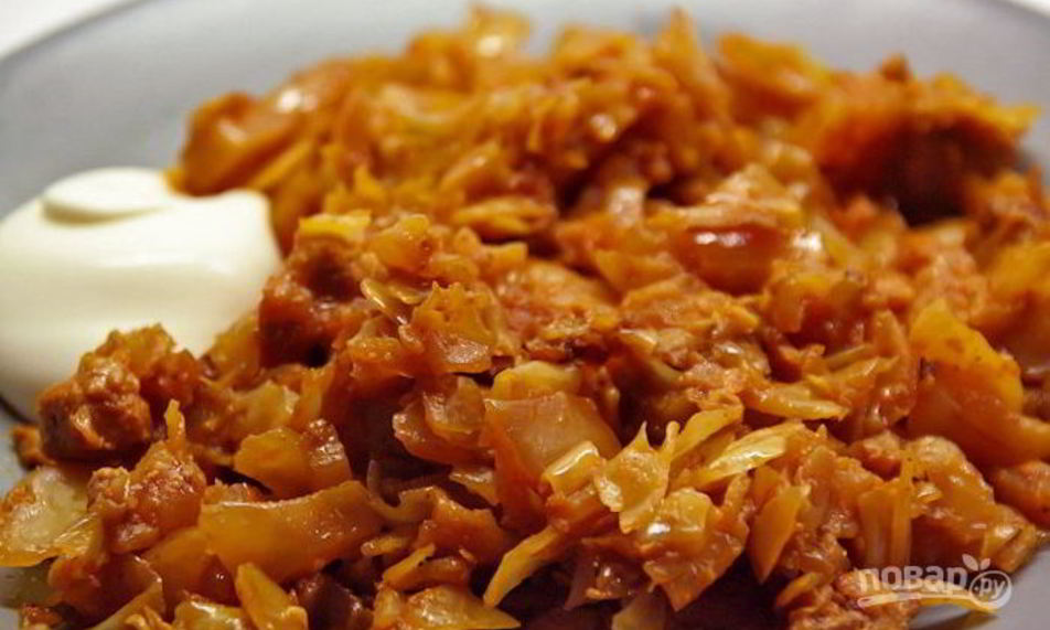 Рецепт солянки — тушеной капусты