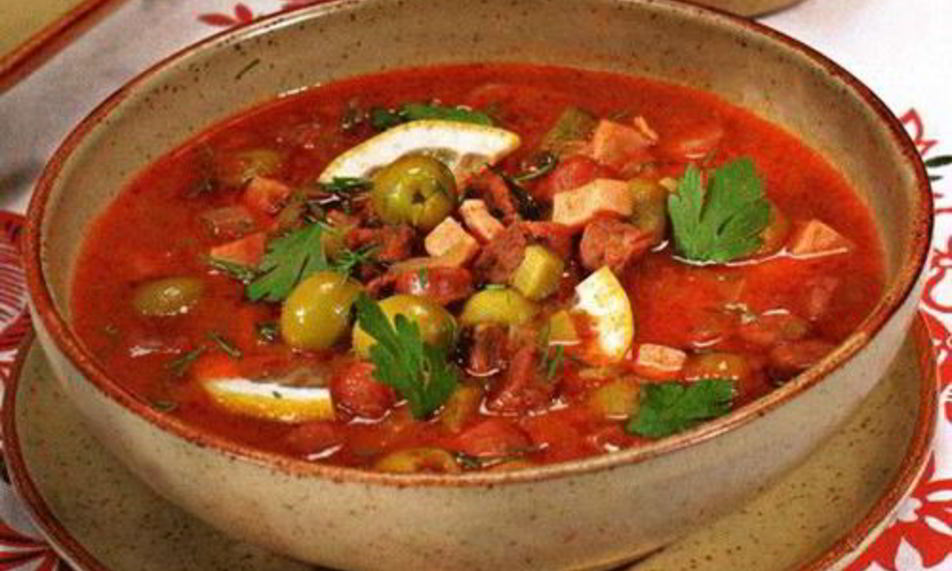 Рецепт солянки украинской