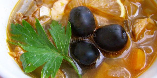 суп рыбная солянка классическая